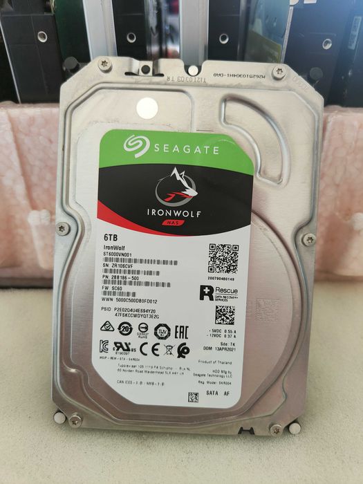 Hard Disk Seagate IronWolf ST6000VN001 SATA3 | Garanție 12 luni