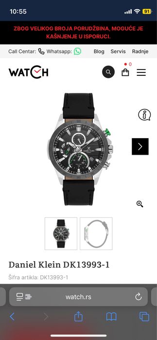 Мужские часы daniel klein exclusive