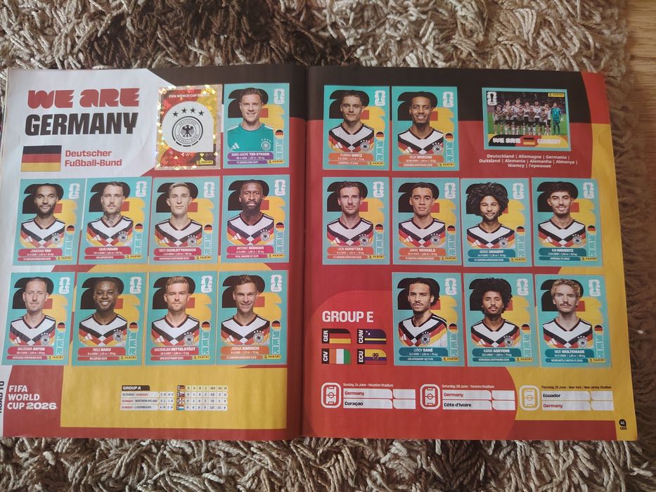 World cup 2026 panini album complet
