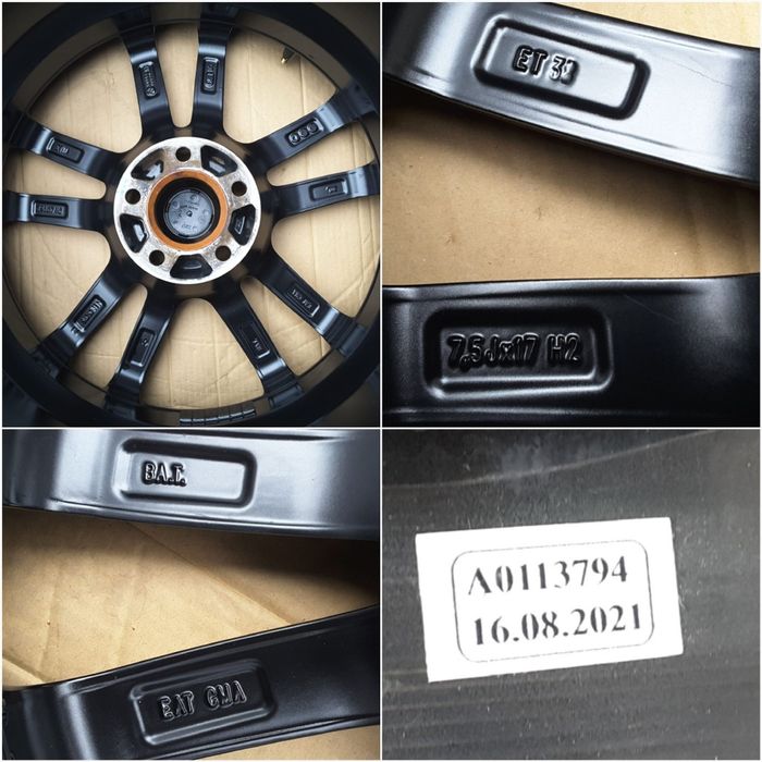 jante aliaj 17; 5x108; Volvo XC60, XC90, XC40, S90