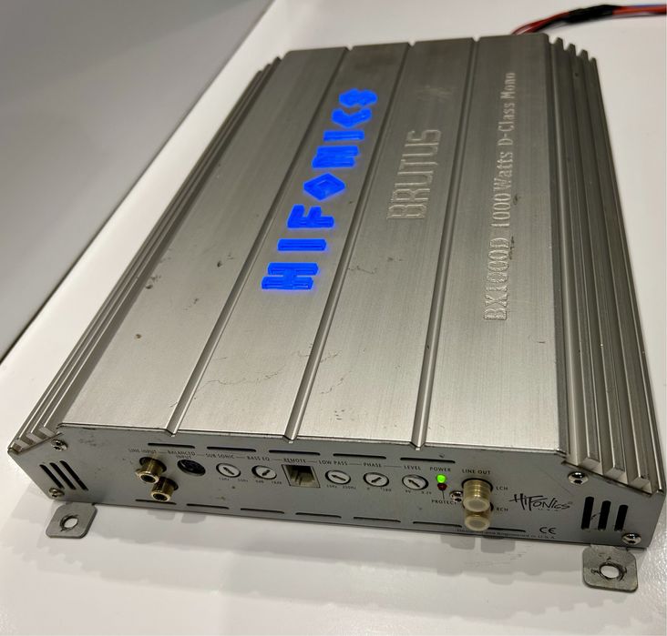 Vand amplificator statie auto Hifonics Brutus BX1000D monobloc clasa D