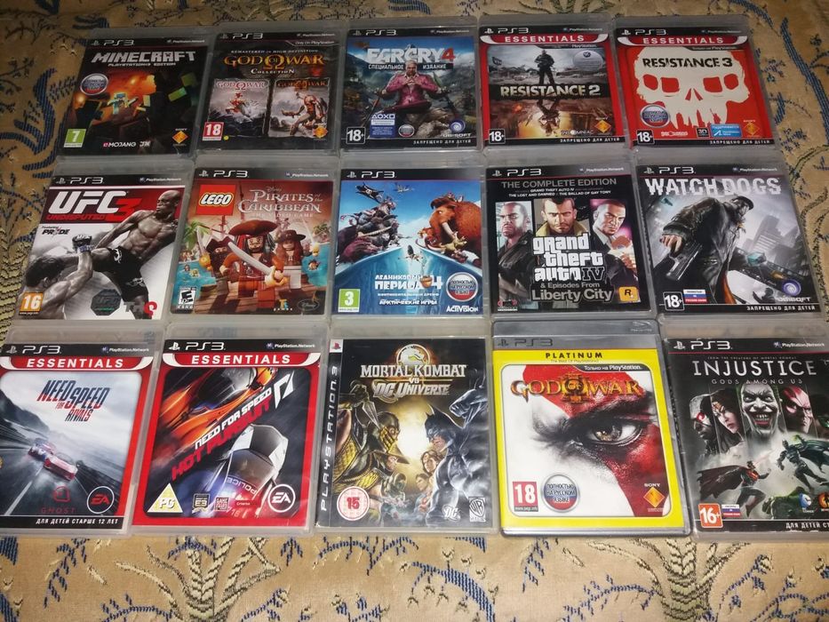 PS4, PS3, PS5 игры диски лицензионные