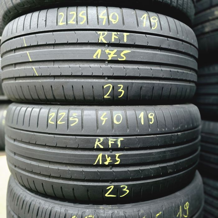 2x 225/40/19 VARA PIRELLI 2023 RUNFLAT Stare excelentă