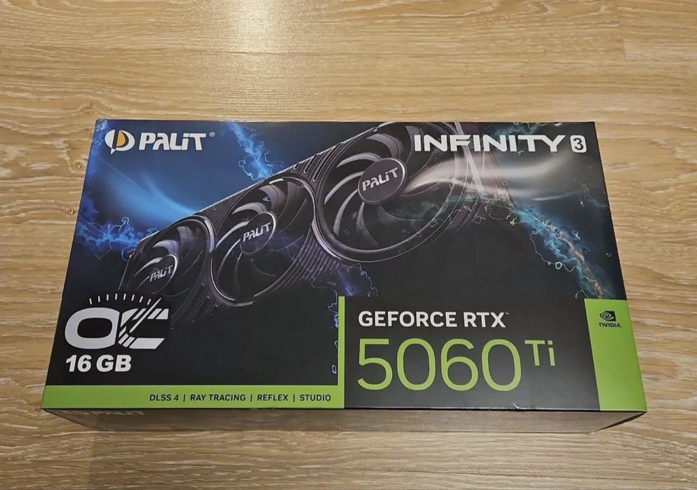 Обмен RTX 5060 Ti Palit Infinity 3