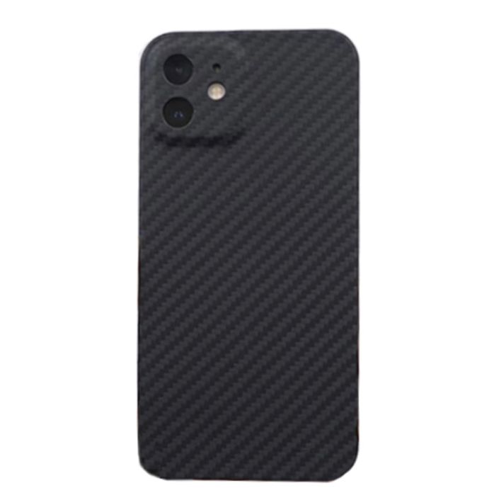 Husa Ultra Slim Din Fibra de Carbon Neagra - Iphone 11/12/13 PRO MAX