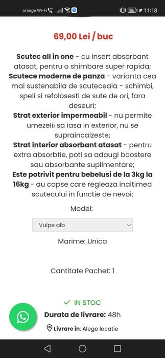 Scutec refolosibil Coccorito
