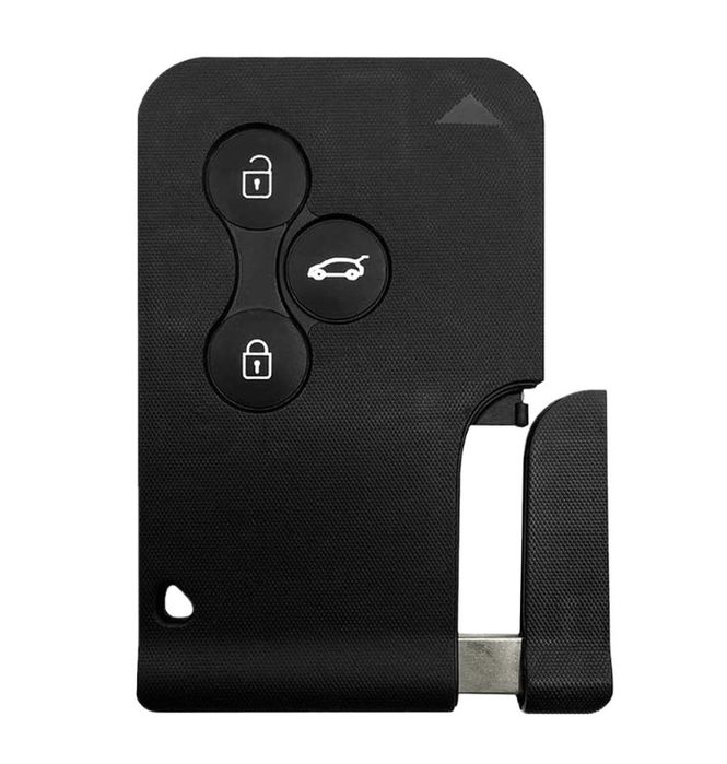 Кутийка за ключ карта Renault Clio 3, Megane 2, Scenic 2. с 3 бутона