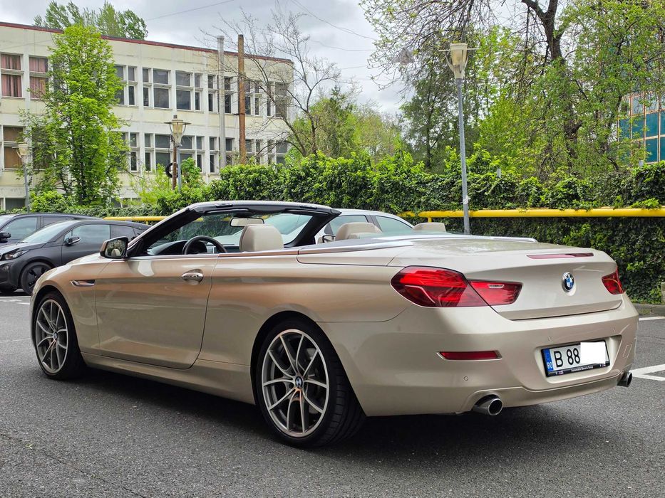 BMW Seria 6 Cabrio xDrive Automat 640d 313CP 88.000 km REALI IMPECABIL