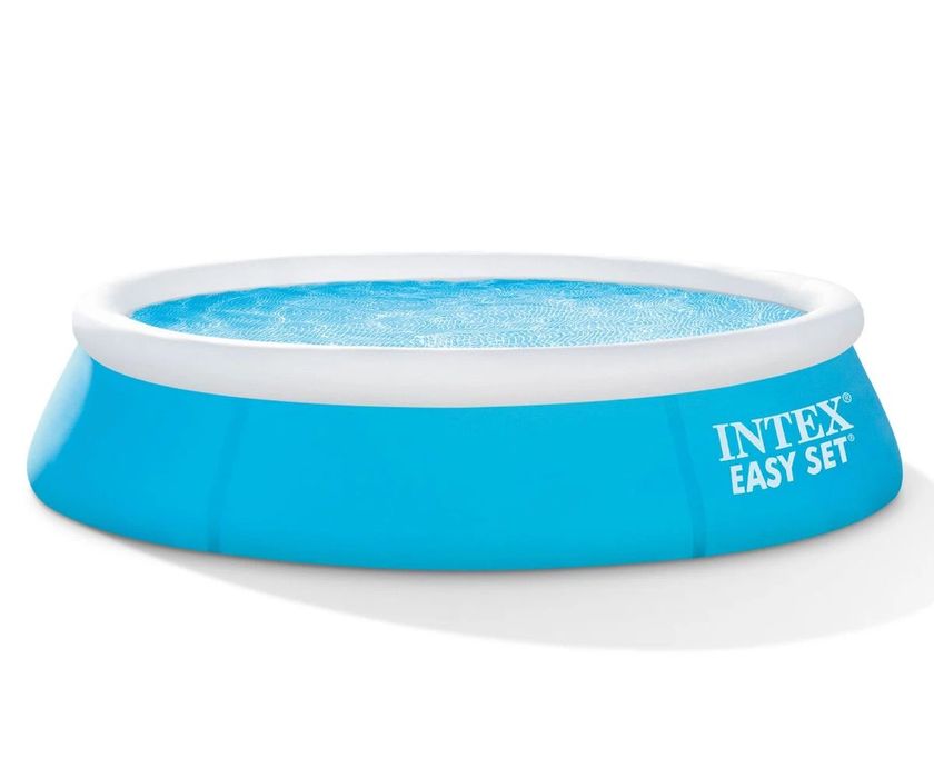Надуваем басейн INTEX Easy Set, 183 х 51 см.