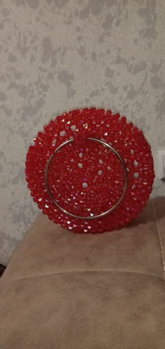 Ручная изделия сумка из бусина