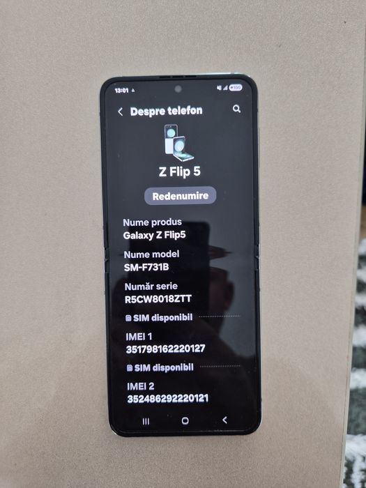 Samsung Z Flip 5 , ca nou