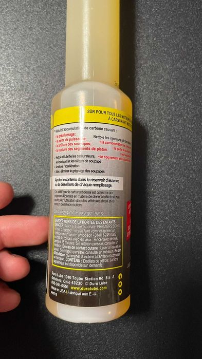 Dura Lube aditiv injectoare ( Curata sistemul de injectie )