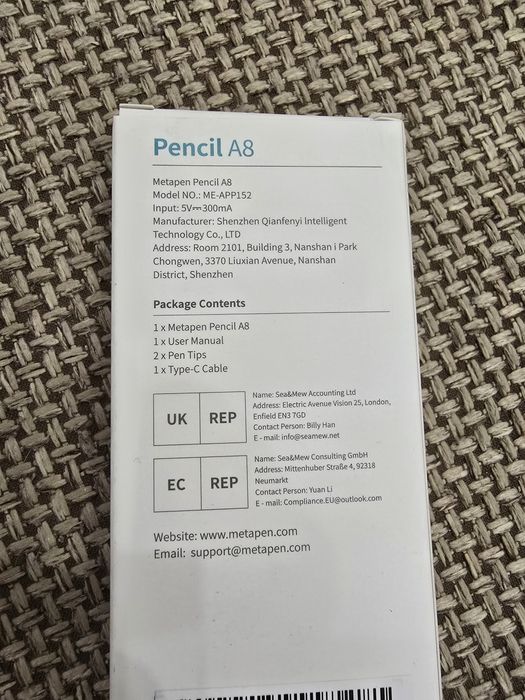Стилус Metapen Pencil A8