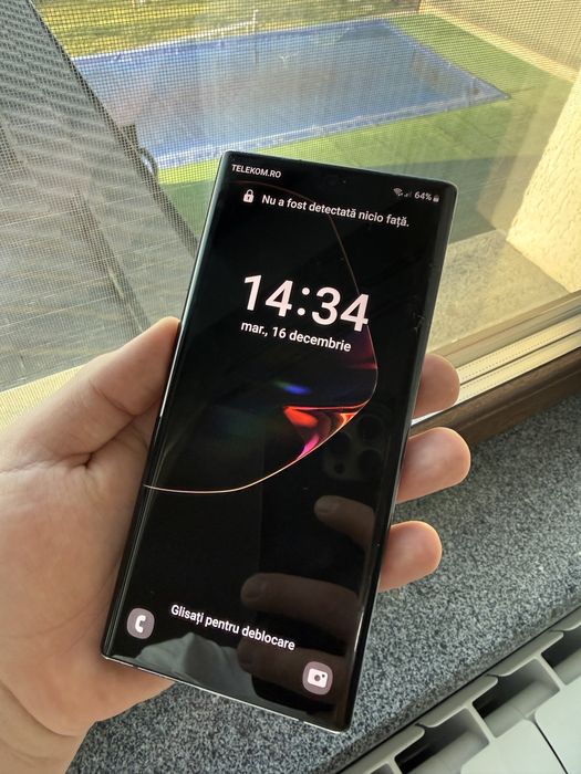 ‼️Vand Samsung Note 10 Plus Aura Black‼️