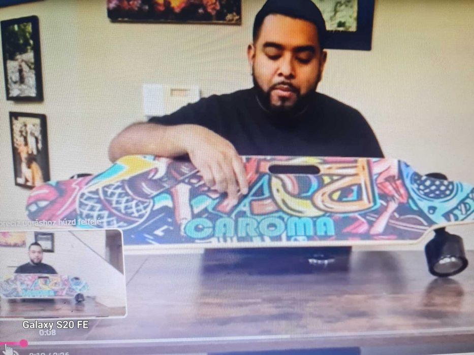 Skateboard-ul electric CAROMA 350W