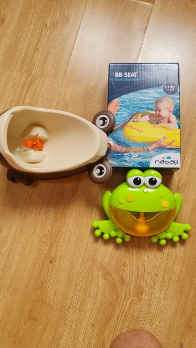 Бебешки пояс, пикало въртележка, жаба за сапунени балони