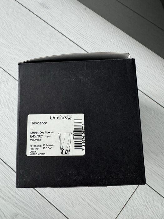 Vaza cristal Orrefors Sweden