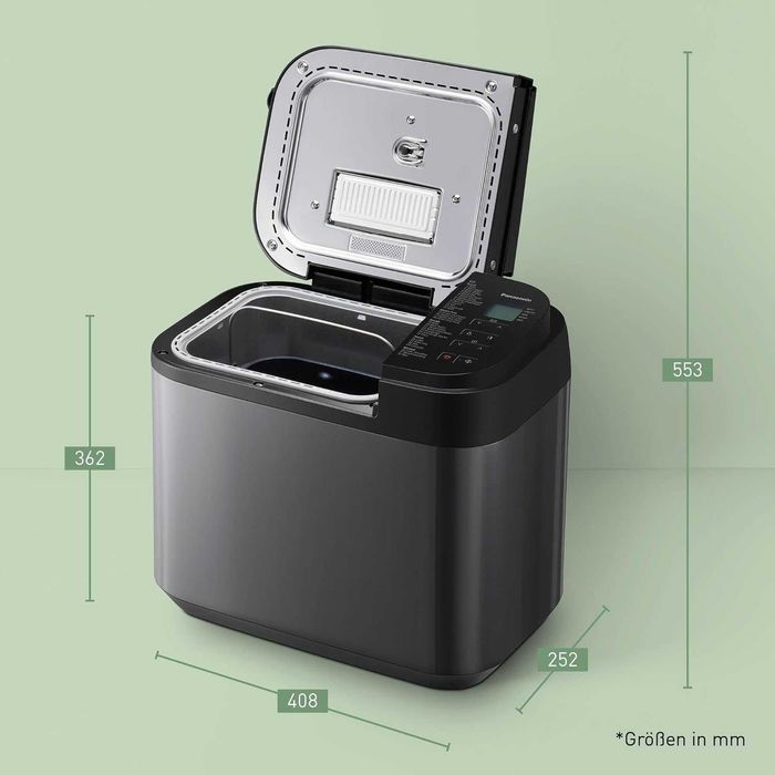 Хлебопекарна Panasonic SD-YR2540HXD, 550 W, LCD дисплей, 31 програми