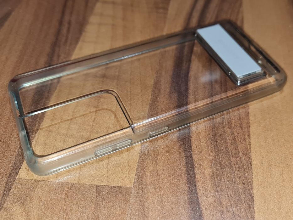 Husa originala Samsung Clear Standing Cover Galaxy S21 Ultra 5G G998
