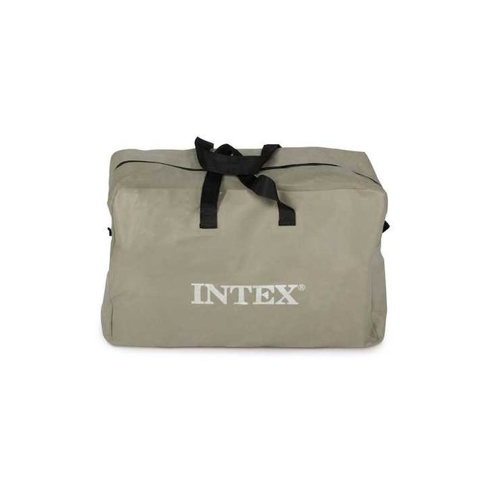 Надуваем двуместен каяк Intex Explorer K2