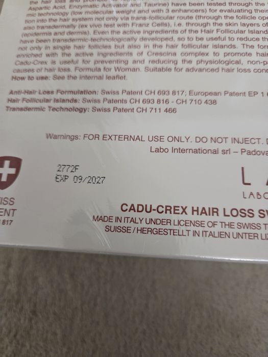 Cadu-crex tratament impotriva caderii parului