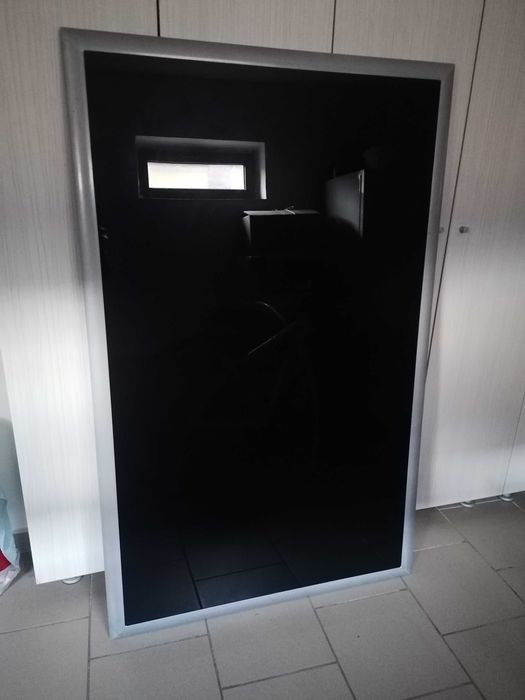 Masa sticla si metal sufragerie / gradina / office