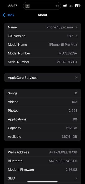 Iphone 15 Pro Max 512GB Natural Titanium ZD/A