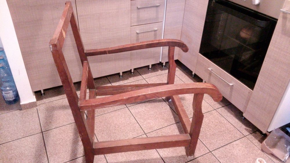 Fotolii lemn, cadru (lucrate manual)