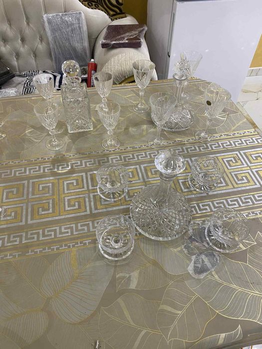 Pahare si sticle din cristal