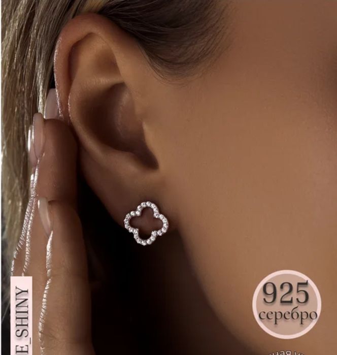 Серьги серебро SOKOLOV