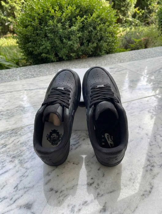 Adidasi Nike Air Force 1 Triple Black Low