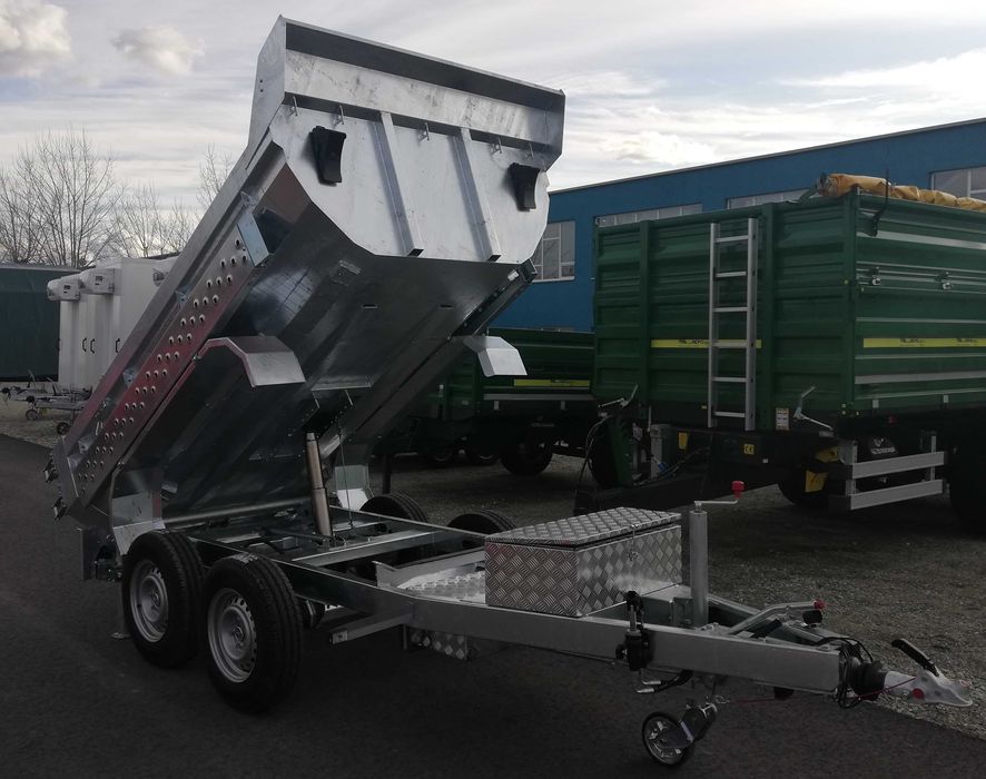 Dumper basculabil dublu ax 3500kg, NOUA carte RAR, asig si nr GRATUIT