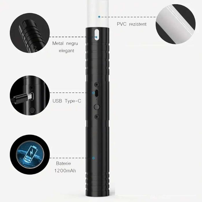 Lightsaber Star Wars 74 cm - Sabie RGB Razboiul Stelelor - Idee Cadou