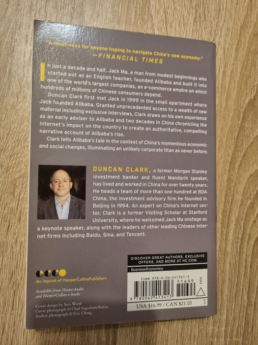 Carte Alibaba - Duncan Clark