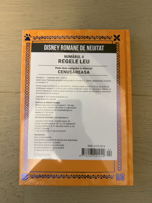 Disney Romane de neuitat - Regele leu