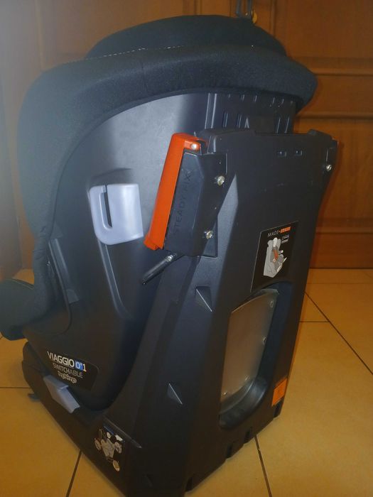 Scaun auto Peg Perego Viaggio Switchable 0+/1, 0-18 kg, Negru