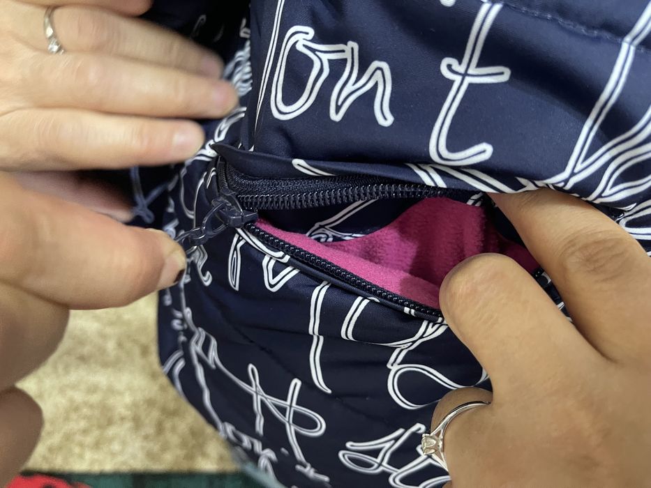 Пуховик для девочки Button Blue