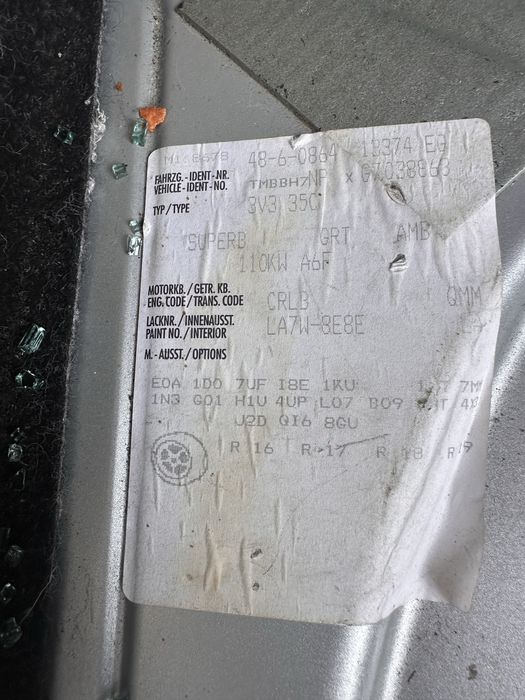 Шкода супърб 2.0тди дсг на части / skoda superb 2.0tdi dsg