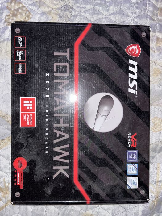 I5 6600k процесор + msi z270 tomahawk дъно+ corsair водно охлаждане