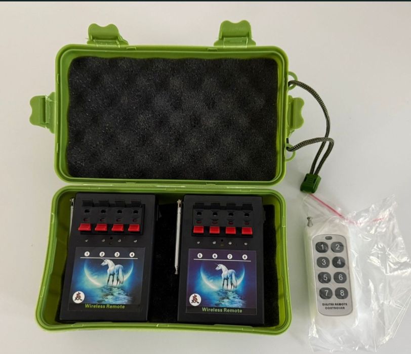 Controller wireless declanșare artificii și baloane