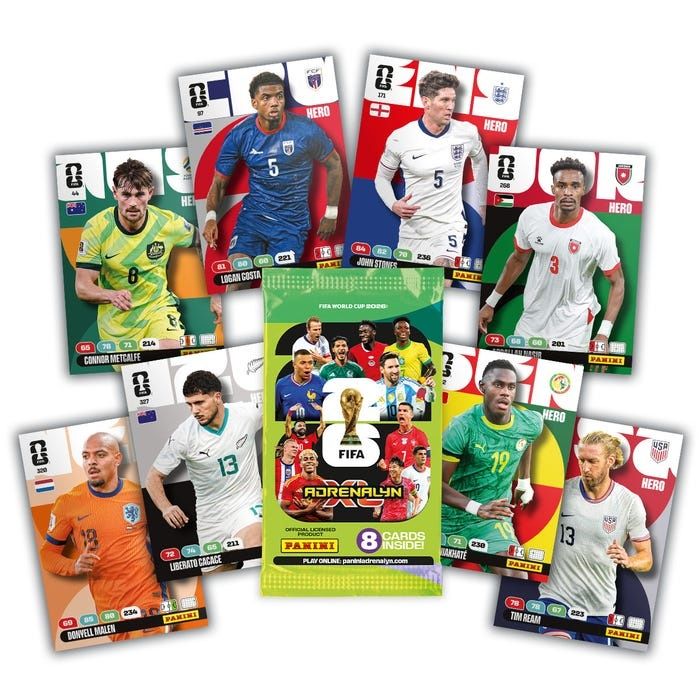 Schimb sau vând cartonase Panini Adrenalyn XL World Cup 2026
