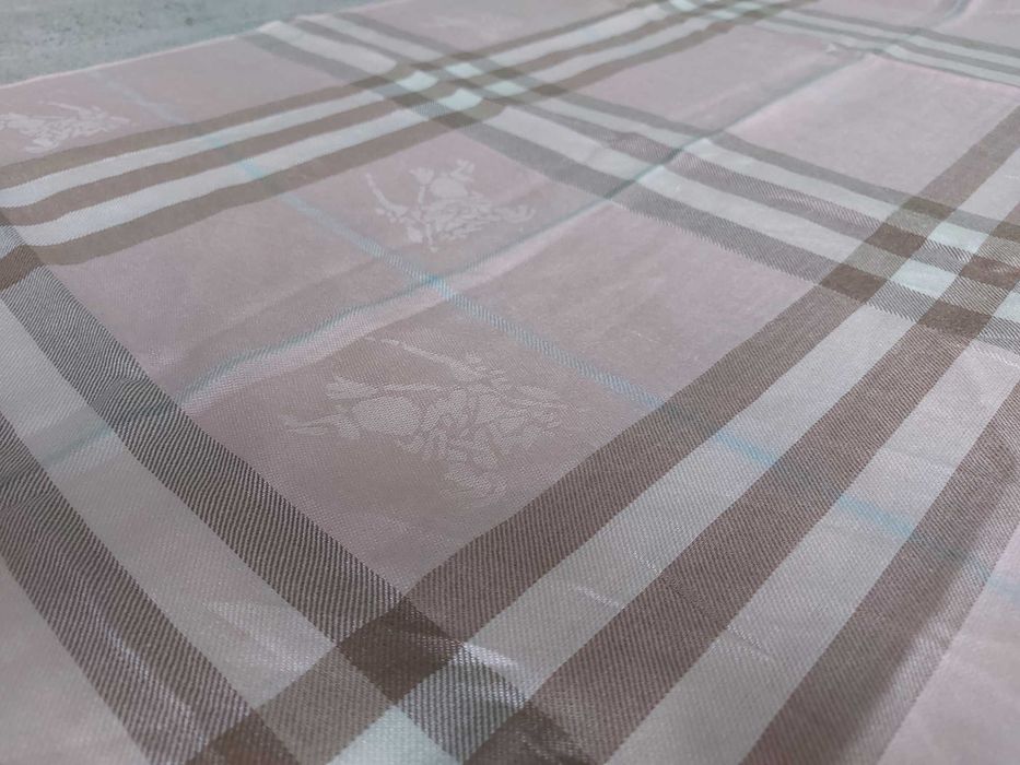 Шал Burberry Pink check - 185cm x 65cm