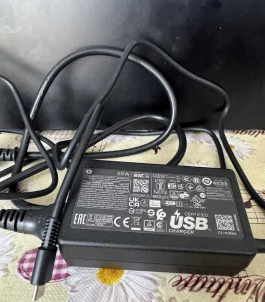 Incarcator Original HP 65W USB-C (Tip C) Laptop / Tabletă / Telefon