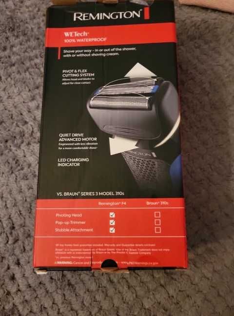 Aparat de ras REMINGTON sigilat