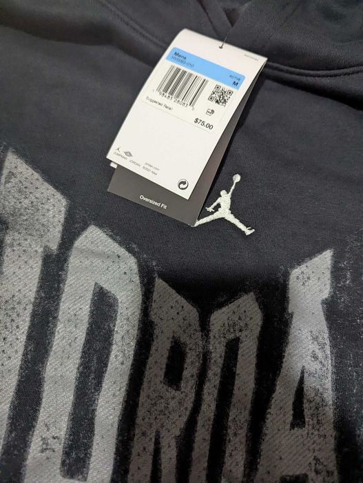 Nike Jordan Brooklyn 23 мъжки черен суичър от Сащ