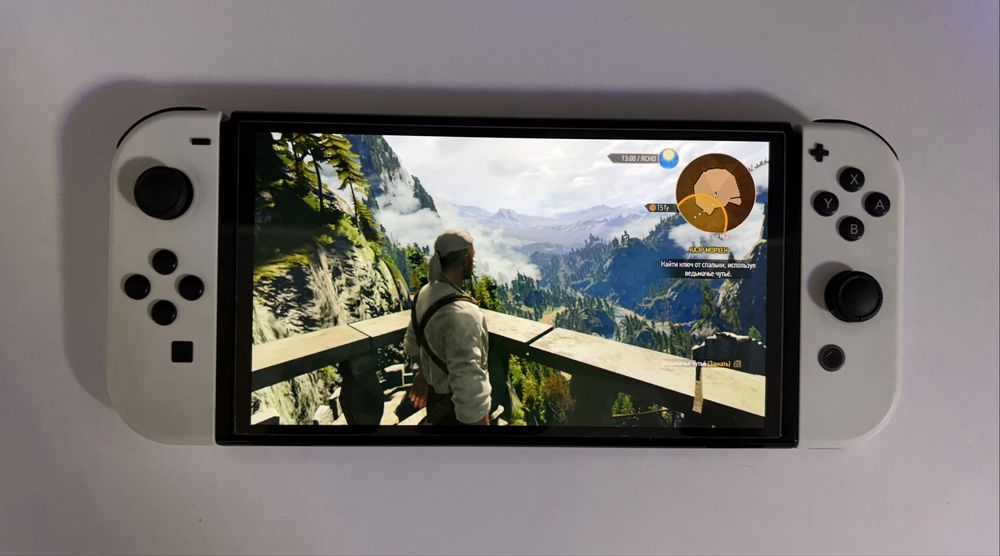 Прошитый Nintendo Switch Oled