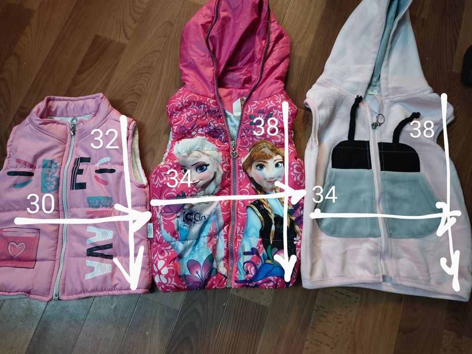 Жилетки на девочку