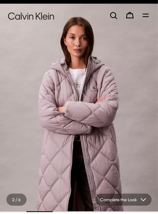 Зимнее пальто Calvin Klein