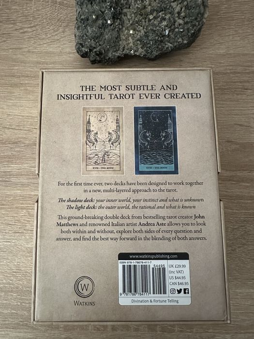 Ангелско таро с книга OSHO ZEN TAROT Таро карто LIGHT AND SHADOW