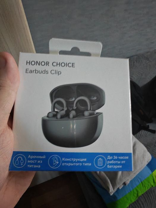 Honor choice earbuds clip